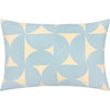 Light Blue, Light Beige / Down Feather / 18" x 18"