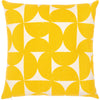 Mustard, Light Beige / Down Feather / 18" x 18"