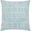Light Blue, Light Beige / Down Feather / 18" x 18"
