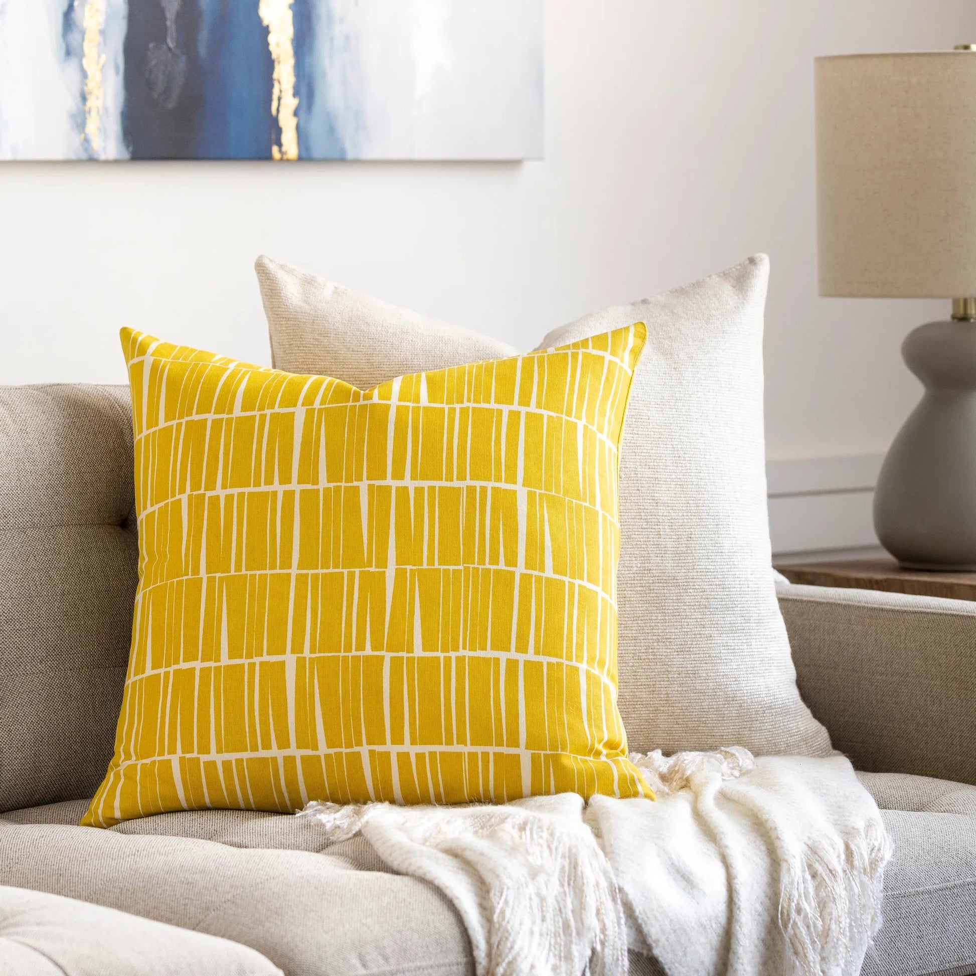 Natur Pillow - 35197 by Livabliss. Made from 100% cotton in a unique style.