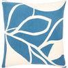 Dark Blue, Light Beige / Down Feather / 18" x 18"