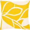 Mustard, Light Beige / Down Feather / 18" x 18"