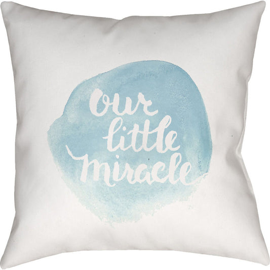 Miracle Pillow - 17971 by Livabliss. Made from front: 100% polyester, back: 100% polyester in a modern style.