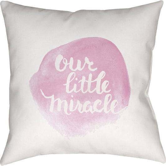 Miracle Pillow - 17971 by Livabliss. Made from front: 100% polyester, back: 100% polyester in a modern style.