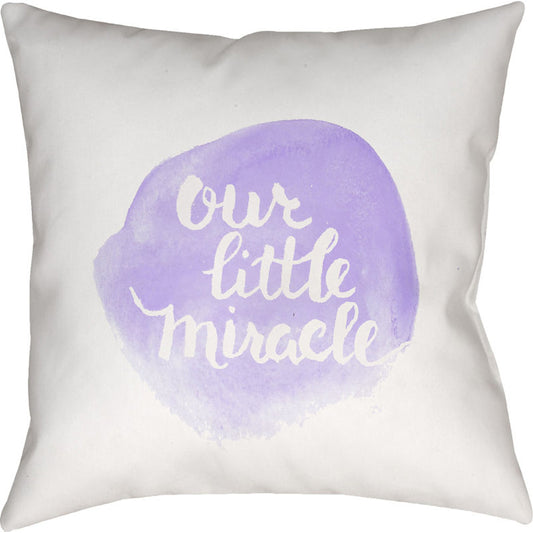 Miracle Pillow - 17971 by Livabliss. Made from front: 100% polyester, back: 100% polyester in a modern style.