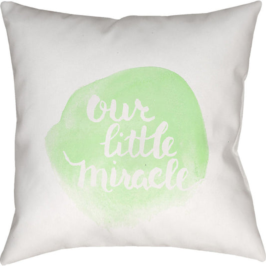 Miracle Pillow - 17971 by Livabliss. Made from front: 100% polyester, back: 100% polyester in a modern style.