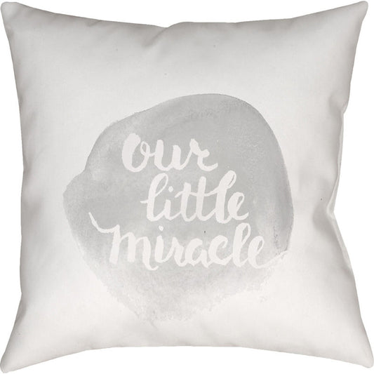 Miracle Pillow - 17971 by Livabliss. Made from front: 100% polyester, back: 100% polyester in a modern style.