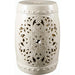 Nusrat Indoor/Outdoor End Table by Surya in glazedglazed. Made from ceramic in a modern style.