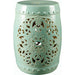 Nusrat Indoor/Outdoor End Table by Surya in glazedglazed. Made from ceramic in a modern style.