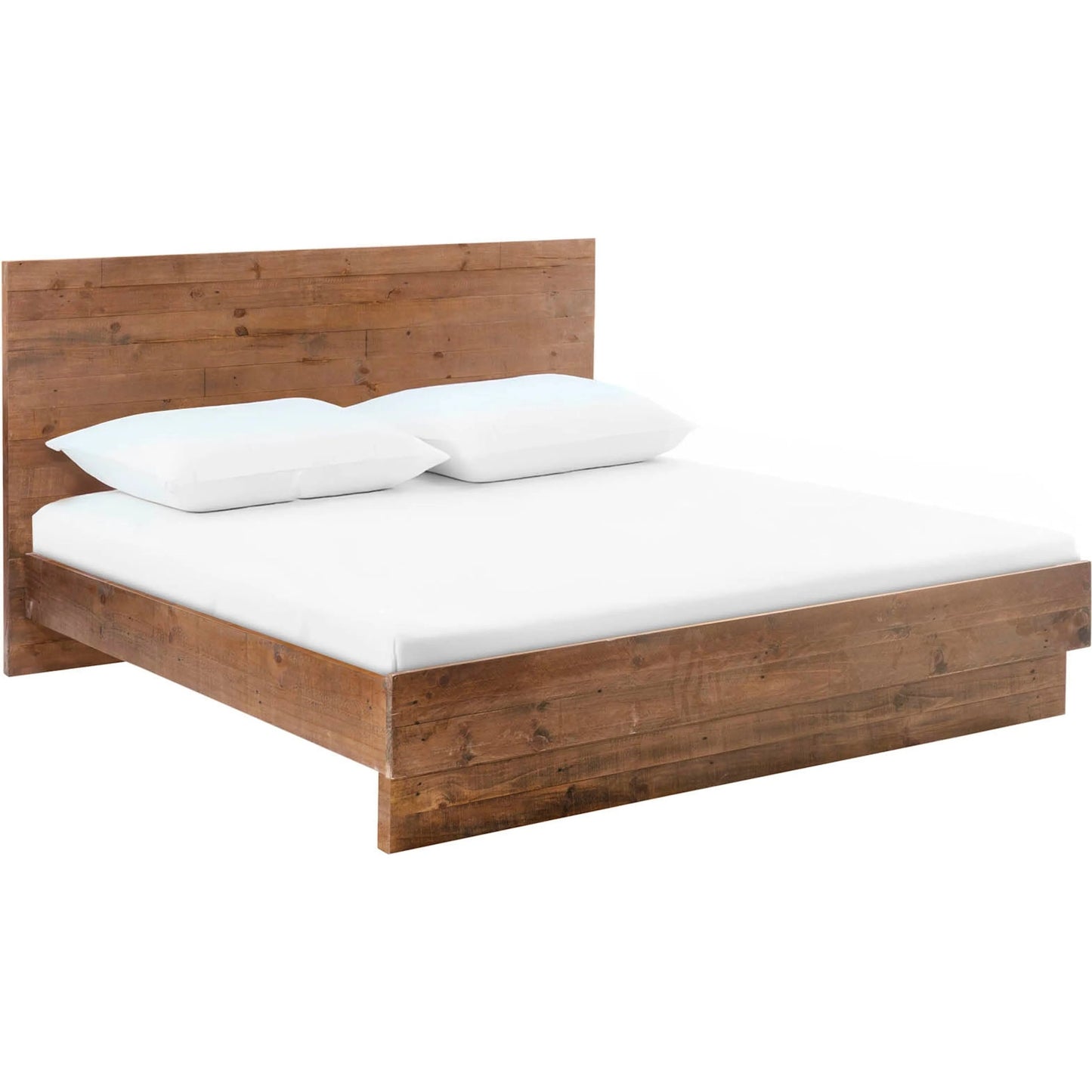 046 SI-2004357 | Additional Silo | Nevada Bed by LH Imports in dark driftwood. Made from reclaimed pine, plywood in a modern style.
