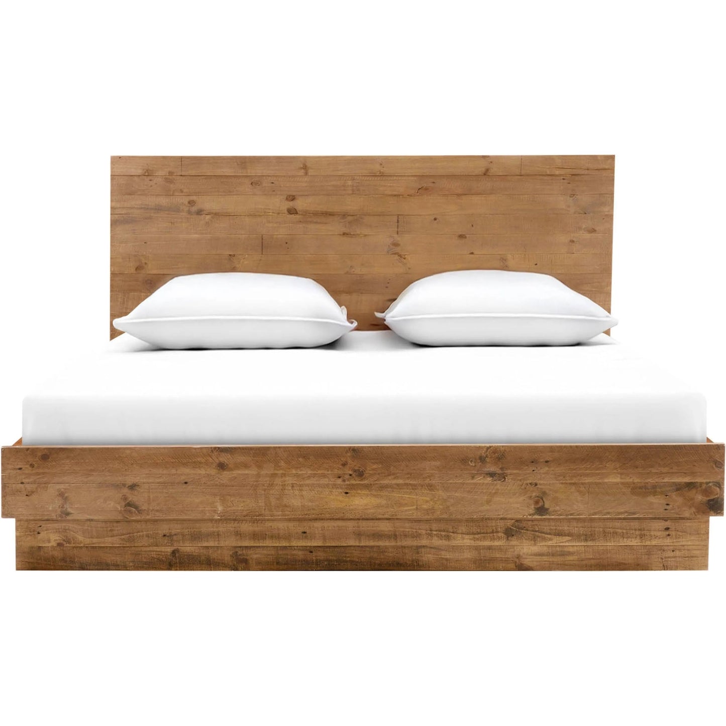 047 SI-2004357 | Additional Silo | Nevada Bed by LH Imports in dark driftwood. Made from reclaimed pine, plywood in a modern style.