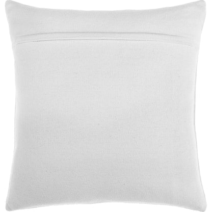 Novel Pillow - 10255 by Surya in cream, mustard, dark blue. Made from 100% cotton in a eclectic & global style.