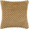 Taupe, Sandstone, Camel / Down / 18"L x 18"W