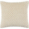 Eggshell, Ivory, Cream / Down / 18"L x 18"W