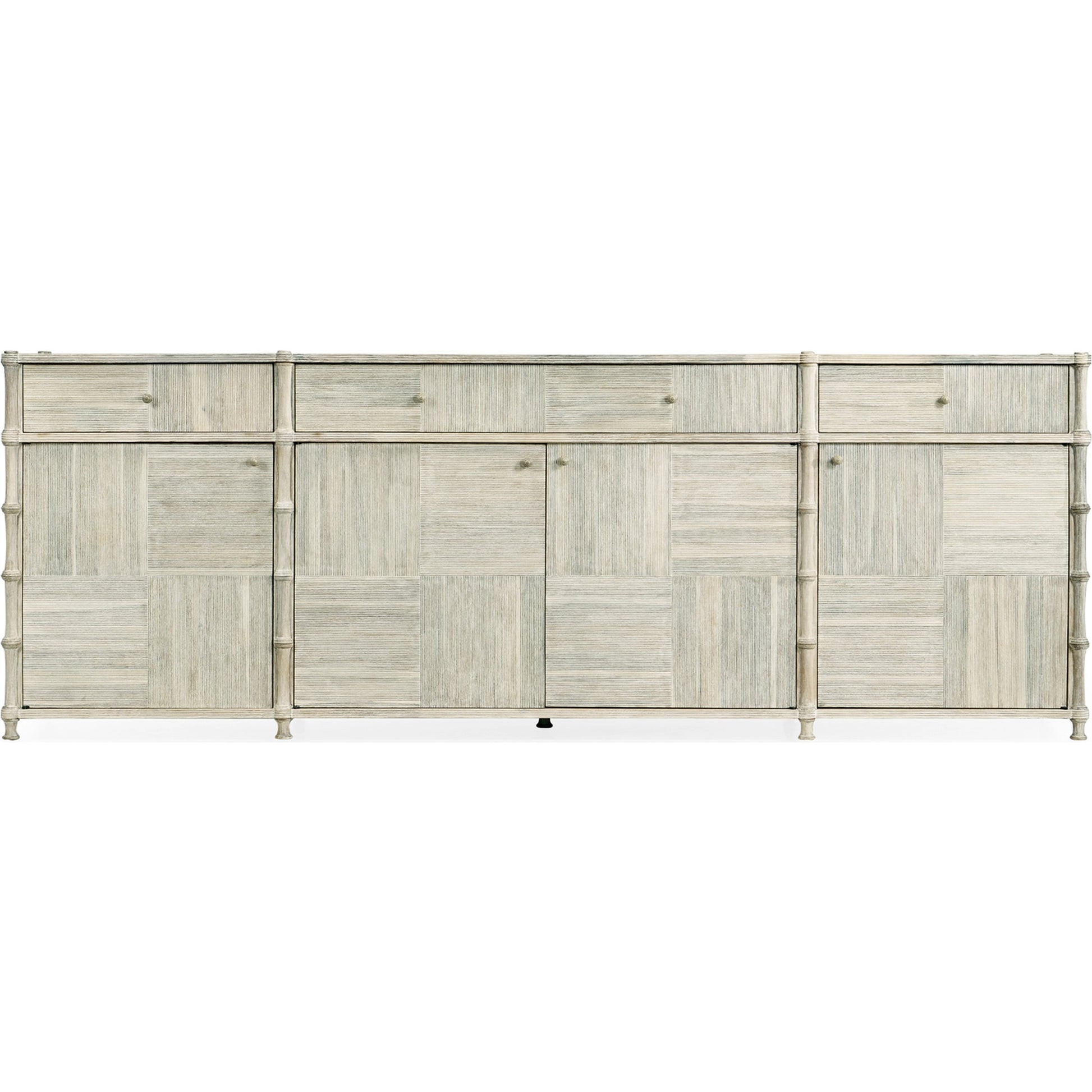 William Yeoward Bywater Credenza by Jonathan Charles in washed acacia. Made from acacia in a modern style.