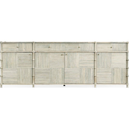 William Yeoward Bywater Credenza by Jonathan Charles in washed acacia. Made from acacia in a modern style.
