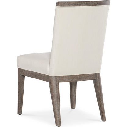 Modern Mood Upholstered Side Chair (Set of 2) by Hooker Furniture in cottony cotton. Made from wood, fabric 100% polyester in a modern style.