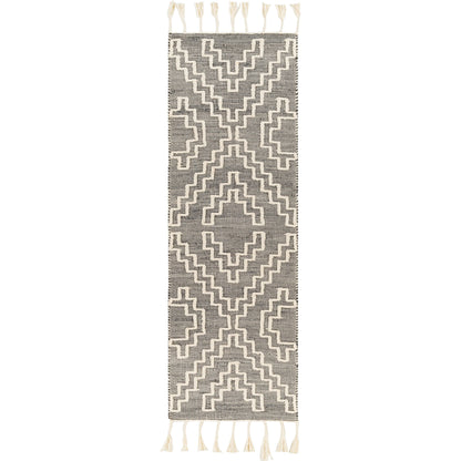 Norwood Rug - 27917 by Livabliss in charcoal, cream. Made from 60% jute, 40% wool in a unique style.