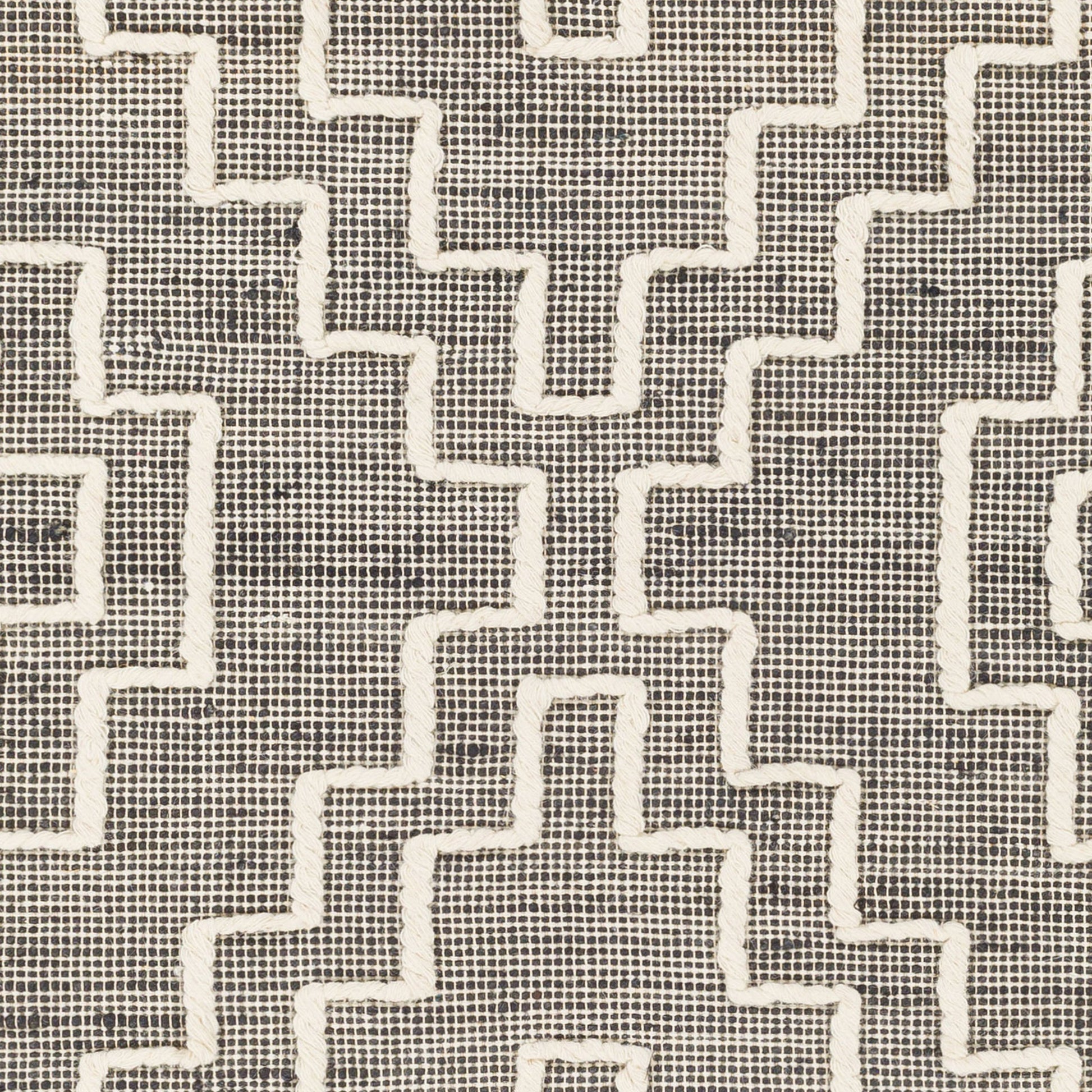 Norwood Rug - 27917 by Livabliss in charcoal, cream. Made from 60% jute, 40% wool in a unique style.