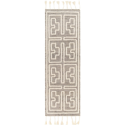 Norwood Rug - 27918 by Livabliss in charcoal, cream. Made from 60% jute, 40% wool in a unique style.