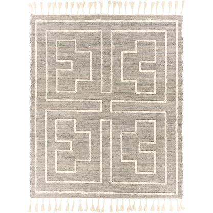 Norwood Rug - 27918 by Livabliss in charcoal, cream. Made from 60% jute, 40% wool in a unique style.