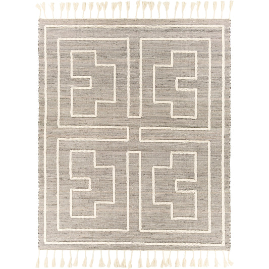 Norwood Rug - 27918 by Livabliss in charcoal, cream. Made from 60% jute, 40% wool in a unique style.