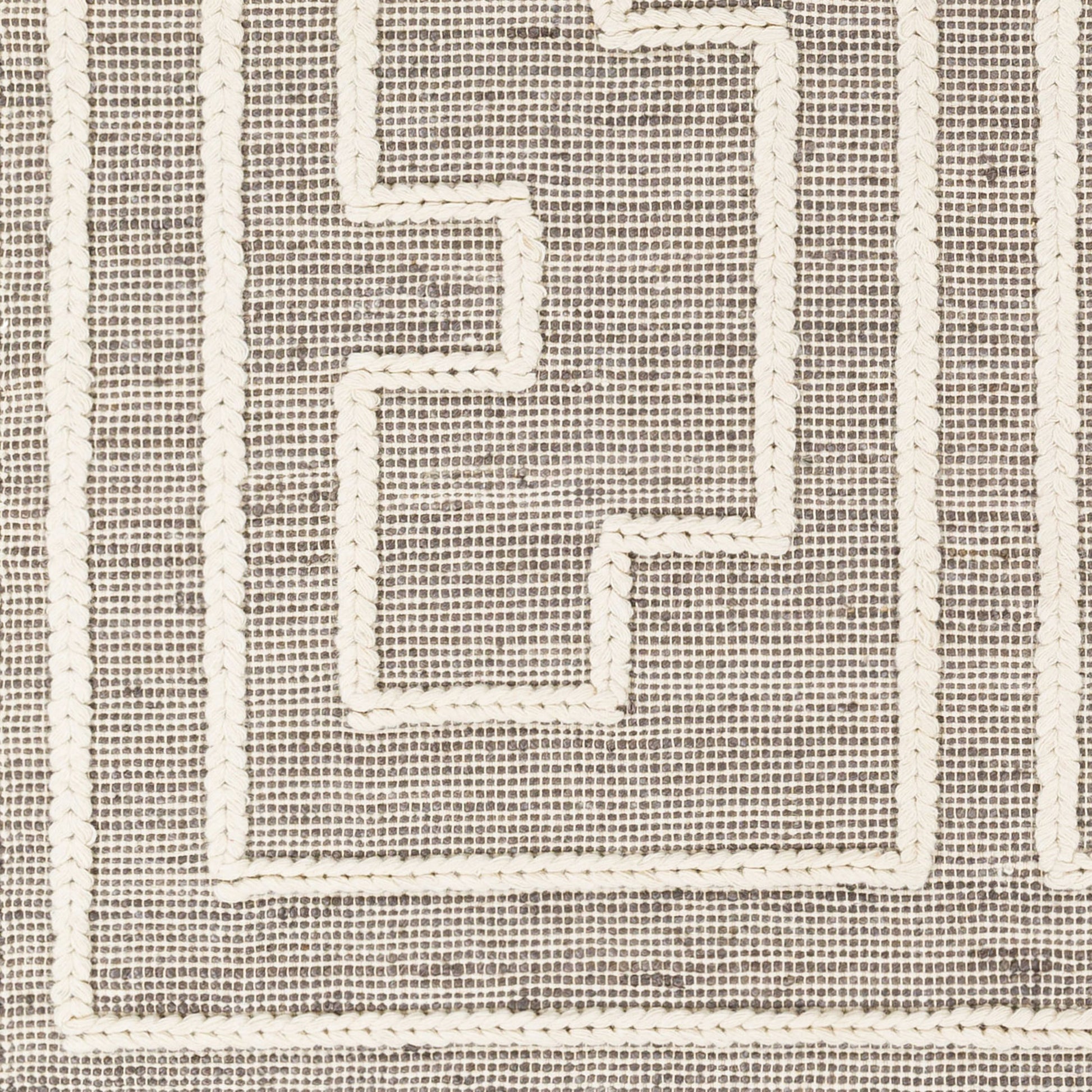 Norwood Rug - 27918 by Livabliss in charcoal, cream. Made from 60% jute, 40% wool in a unique style.