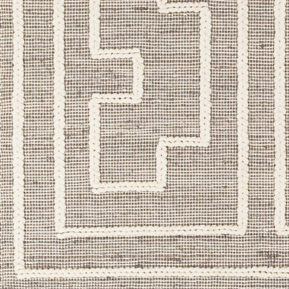 Norwood Rug - 27918 by Livabliss in charcoal, cream. Made from 60% jute, 40% wool in a unique style.
