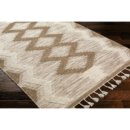 Norwood Rug - 30394 by Livabliss in olive, cream. Made from 100% wool in a unique style.