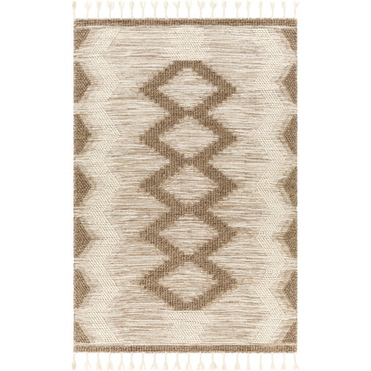 Norwood Rug - 30394 by Livabliss in olive, cream. Made from 100% wool in a unique style.