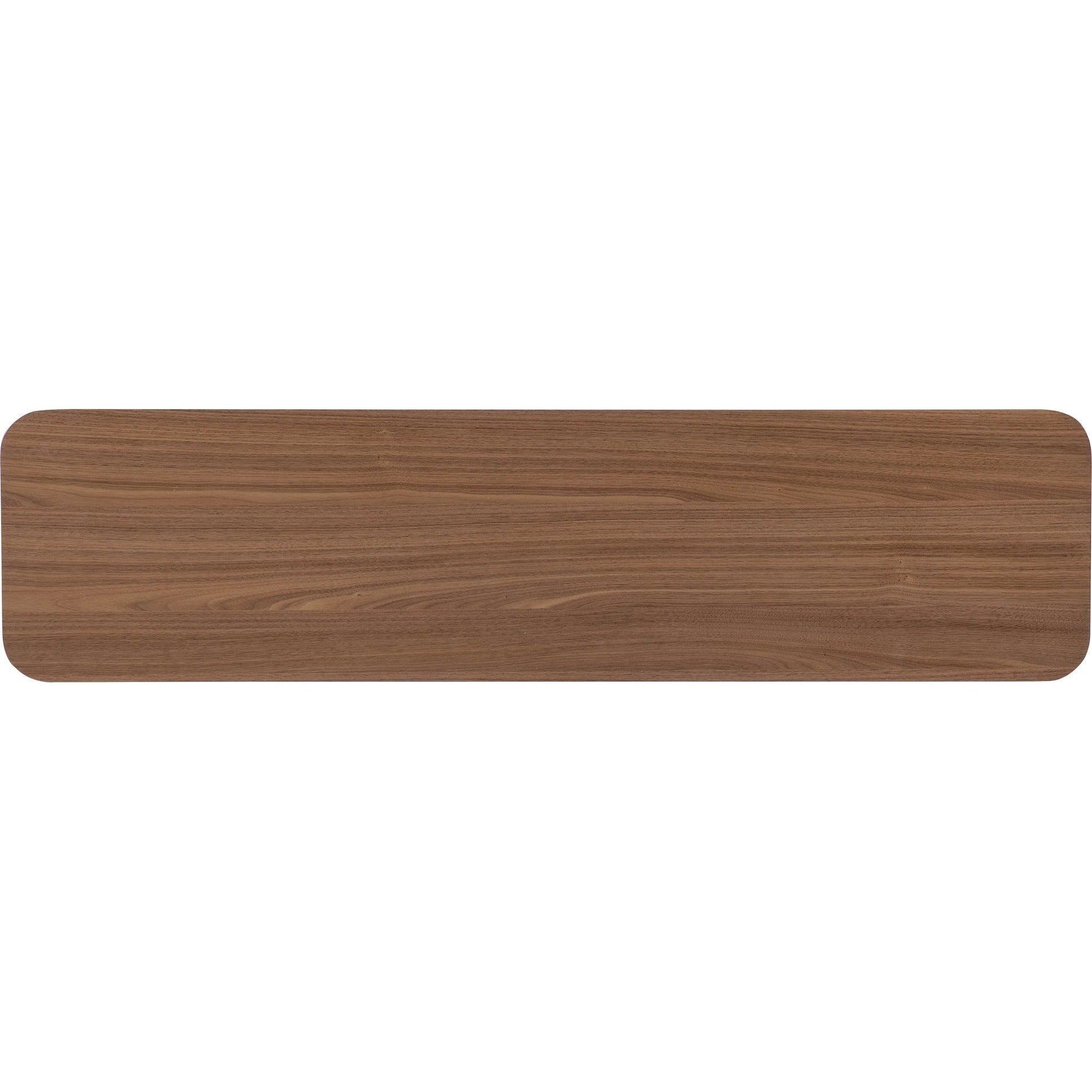 Eleana Console Table by Hooker Furniture in light caramel, sunlit bronze metal. Made from walnut veneers, metal in a modern style.