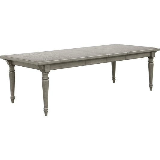 Madison Ridge Table by Pulaski Furniture in bluff grey. Made from asian hardwood, oak veneers in a modern style.