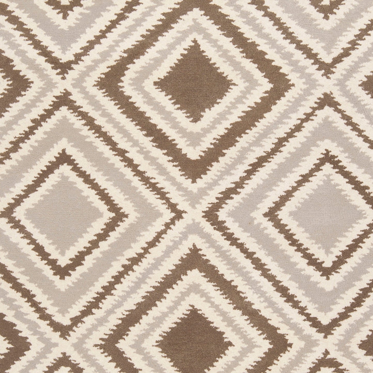 003 22339-8170 | Closeup | Naya Rug - 485 by Surya in gray, light gray, cream. Made from 100% new zealand wool in a unique style.