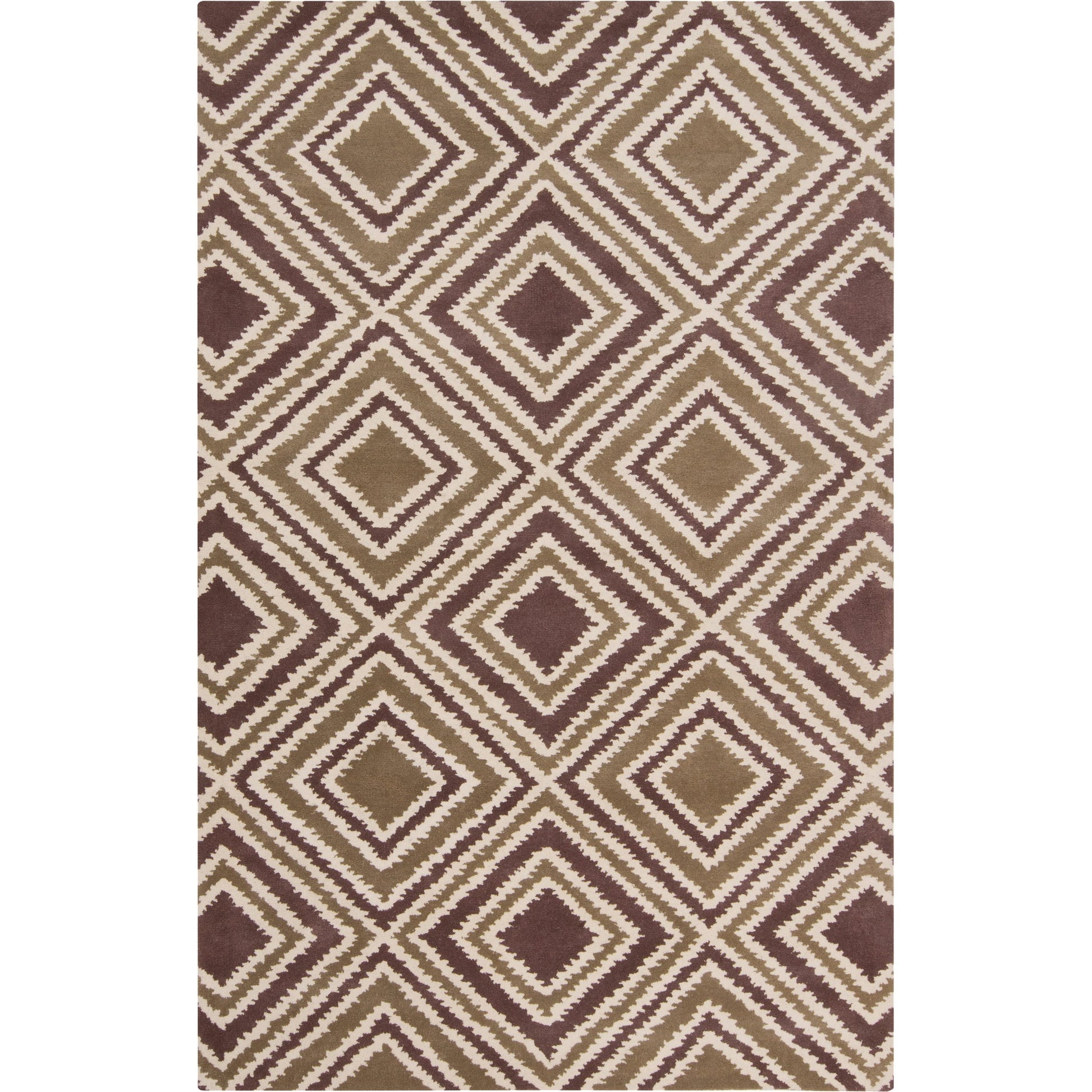 Naya Rug - 485 by Surya in gray, light gray, cream. Made from 100% new zealand wool in a unique style.