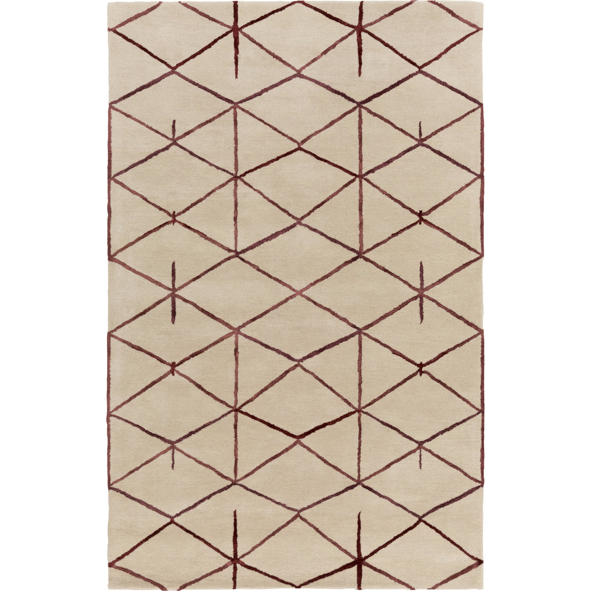 Naya Rug - 15315 by Surya in medium gray, black, ivory. Made from 100% new zealand wool in a unique style.