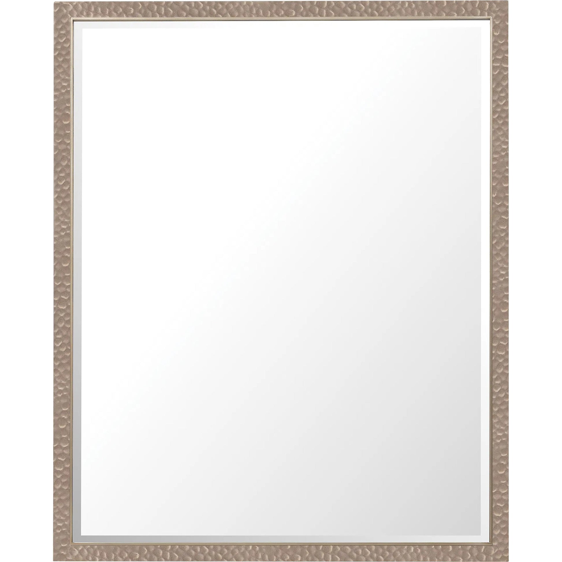 Archives Rectangle Mirror by Hooker Furniture in satin brass. Made from wood, metal, mirror in a modern style.