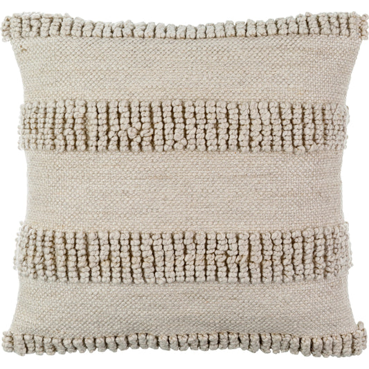 Nysa Pillow - 15 by Surya. Made from front: 100% recycled pet yarn, back: 100% polyester in a modern style.