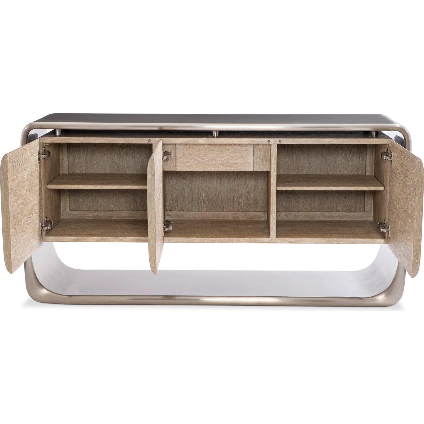 007 SI-2513395 | Additional Silo | Lomond Buffet by Bernhardt in tarnished nickel, trevin. Made from metal, wood in a modern style.