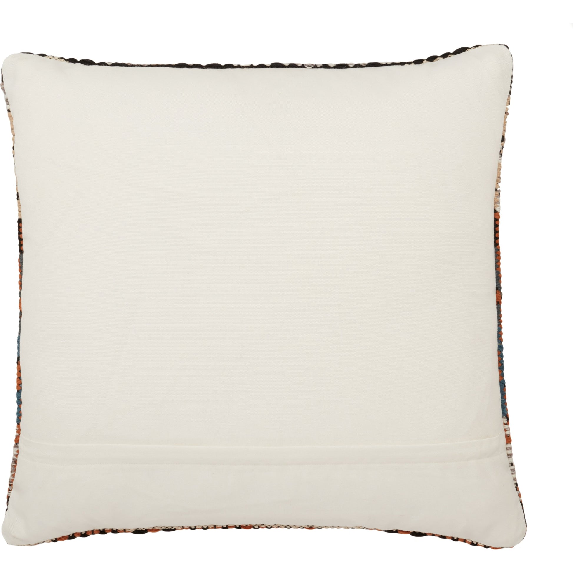 Nazka NZK03 Indoor/Outdoor Pillow by Jaipur Living in orange, blue. Made from 100% polyester in a transitional style.