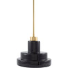 Black, Metallic Brass, White