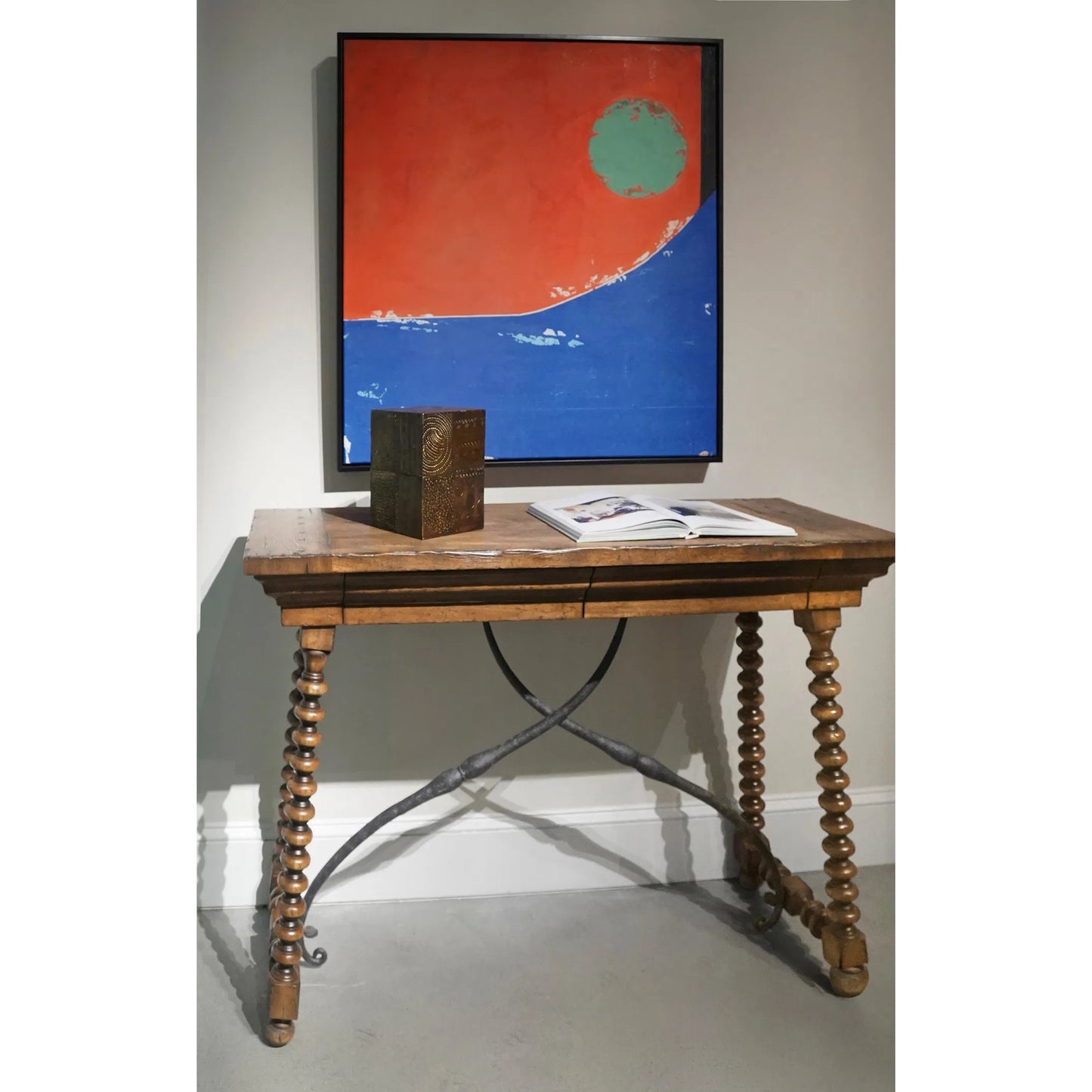 017 SI-2535759 | Lifestyle | Tamarisk Console Table by Jonathan Charles in medium spain walnut. Made from main acacia in a unique style.