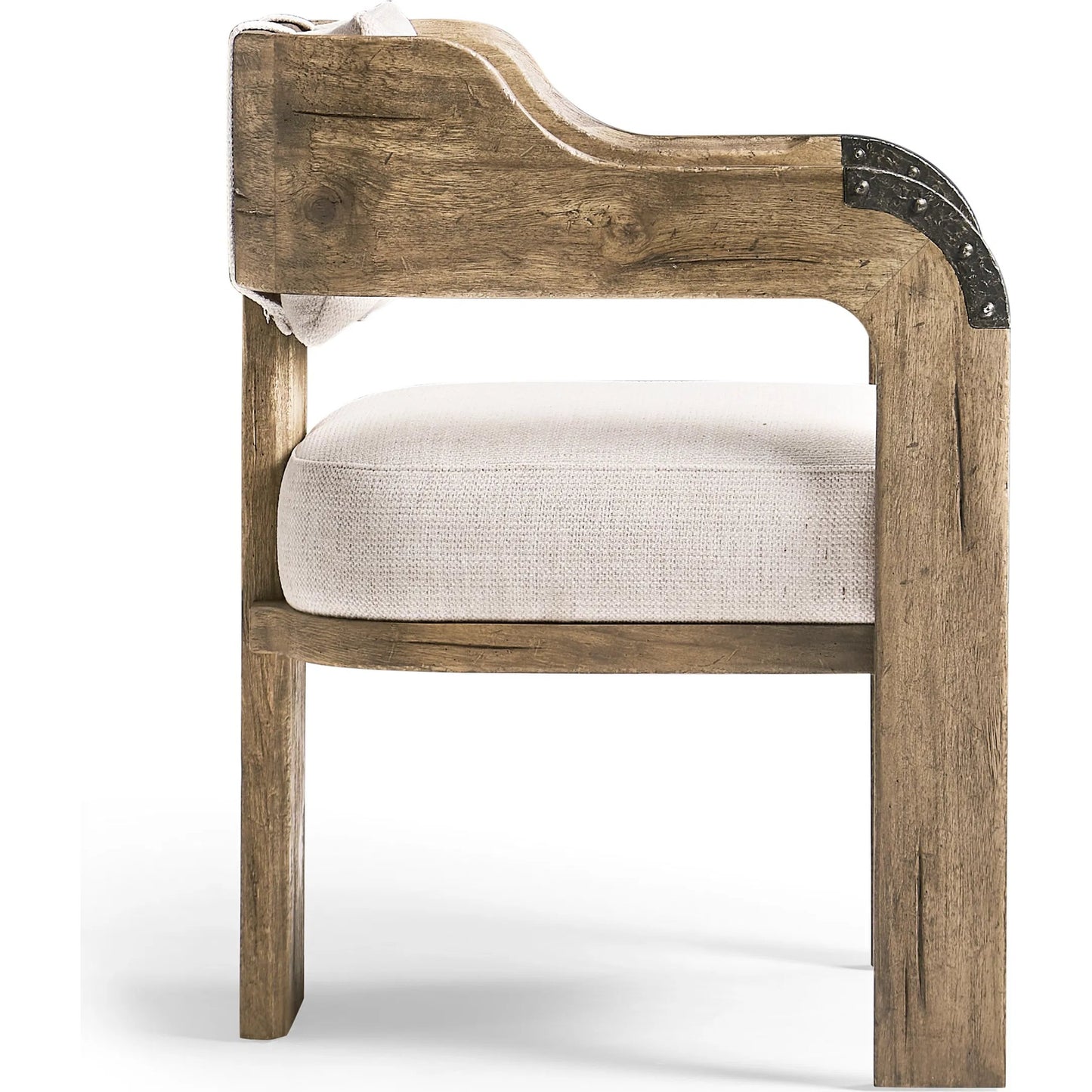 005 SI-2462639 | Additional Silo | Stone Ridge Upholstered Arm Chair (Set of 2) by Jonathan Charles in tully light acacia. Made from acacia in a cottage & farmhouse style.
