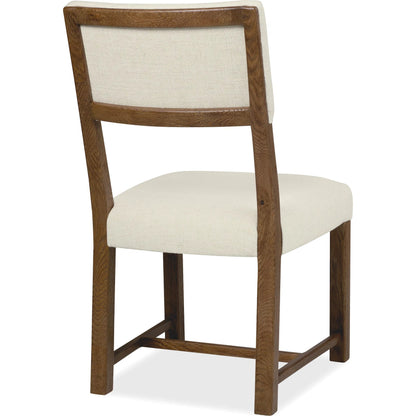Driftwood Upholstered Side Chair by Hooker Furniture in beige. Made from unique in a transitional style.