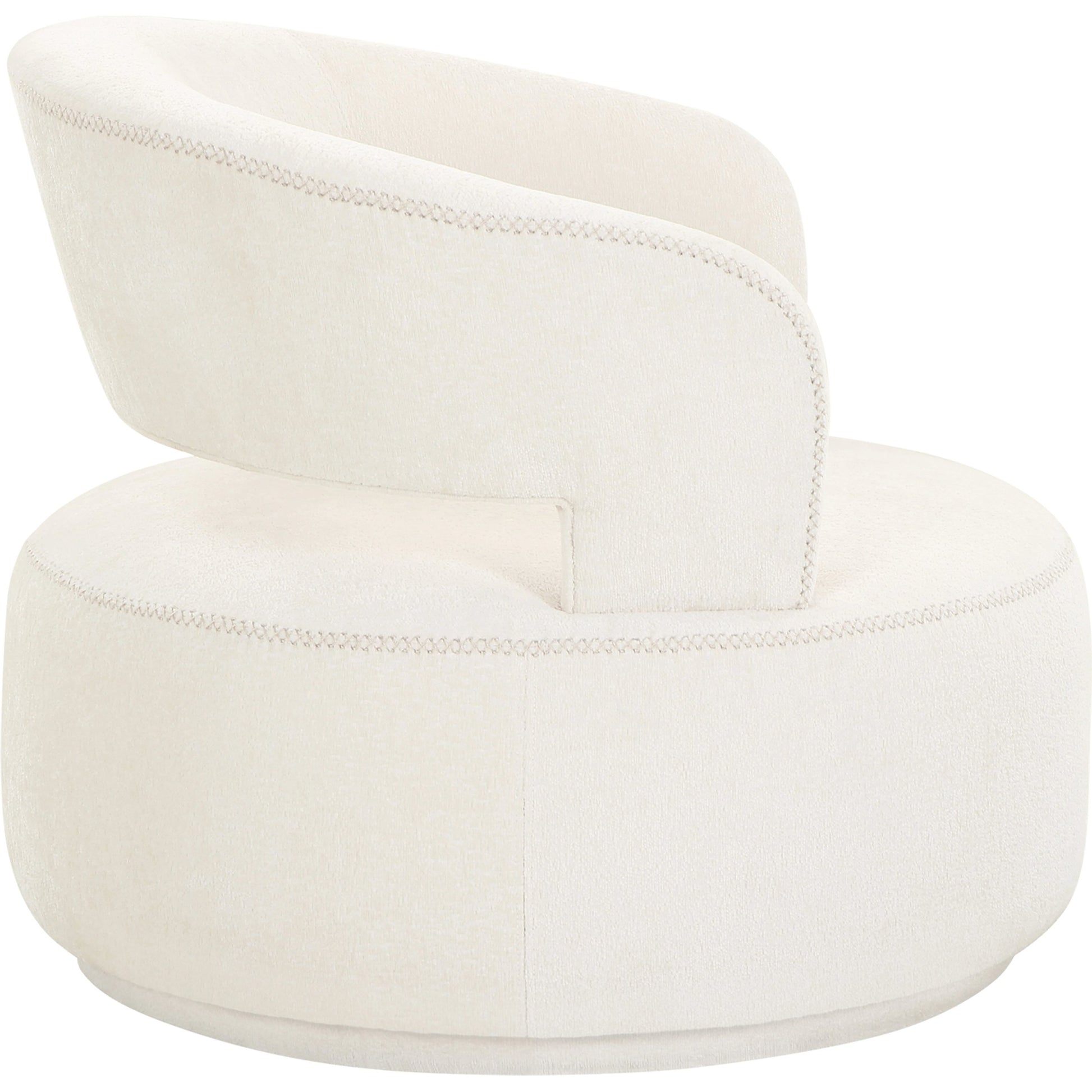 Piagia Swivel Chair by Pasargad Home. Made from polyester in a modern style.