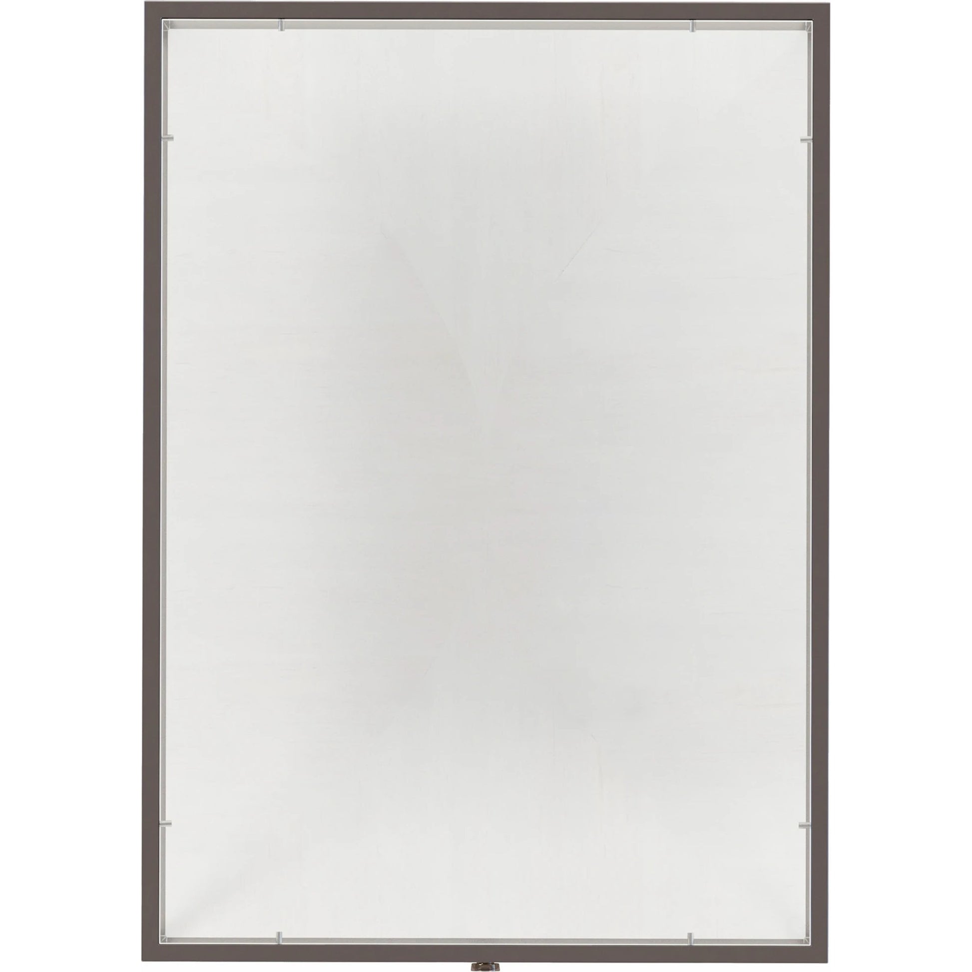 Mezzanine End Table by A.R.T. Furniture in dove gray. Made from parawood, poplar solids, maple veneer, mirror, glass, steel in a modern style.