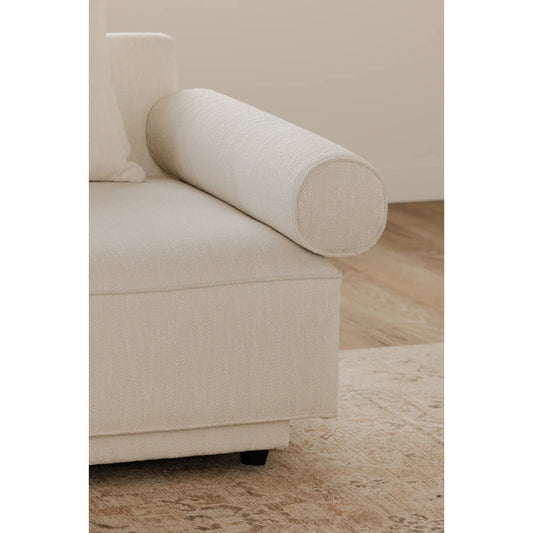 Rosello Arm Facing Chair by Moe's Home Collection. Made from upholstery: 30% recycled polyester, 70% polyester, plywood frame, foam, fiber seat in a unique style.