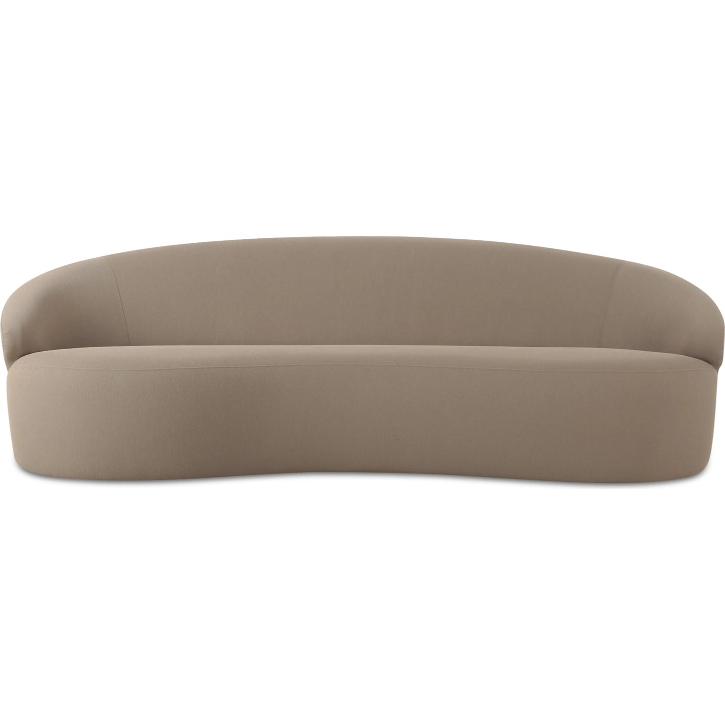008 SI-2367956 | Primary Silo | Cove Outdoor Sofa by Moe's Home Collection in taupe. Made from upholstery: 100% polyester, antiseptic plywood frame, foam, fiber fill, plastic leg in a transitional style.