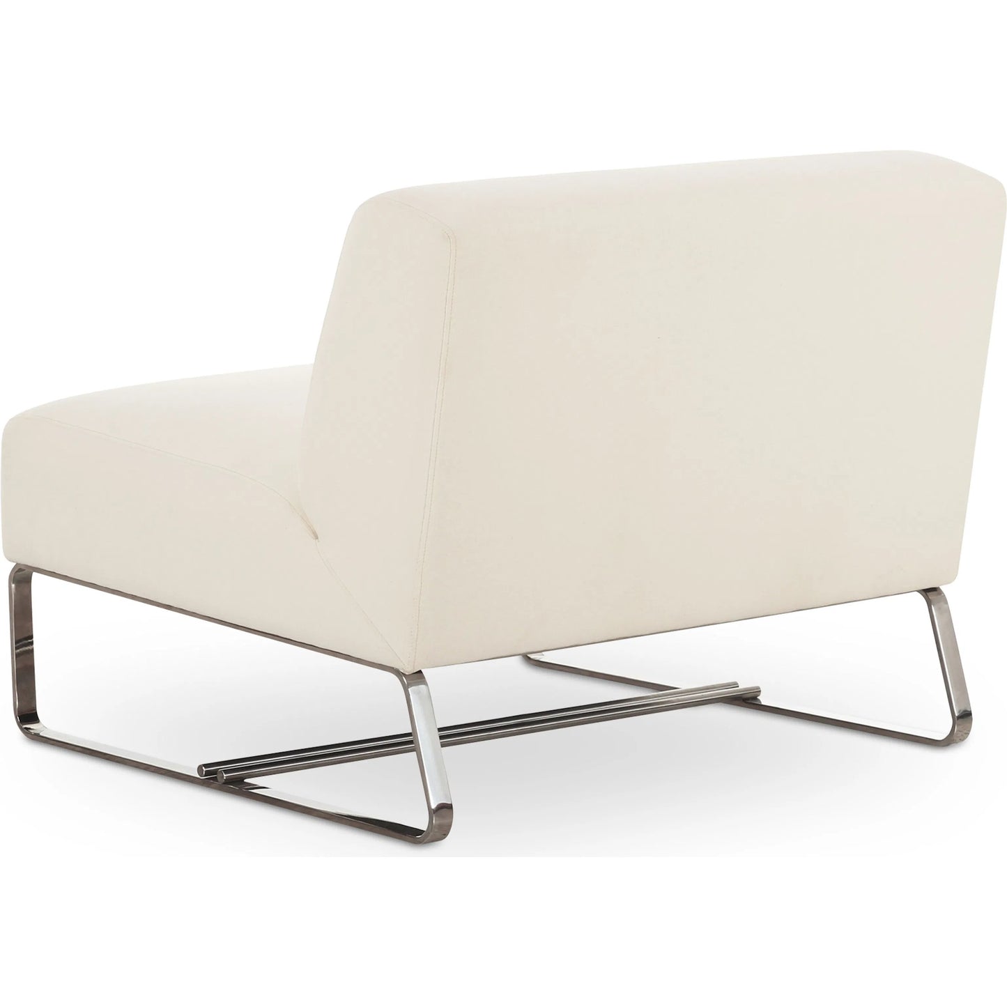 009 SI-2368115 | Additional Silo | Jules Outdoor Accent Chair by Moe's Home Collection in off white. Made from upholstery: 100% polyester, antiseptic plywood frame, foam, fiber fill, aluminum leg in a transitional style.