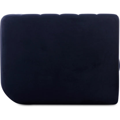 Rosy Sofa by Moe's Home Collection in blue. Made from 100% polyester, plywood frame, foam, fiber seat in a unique style.