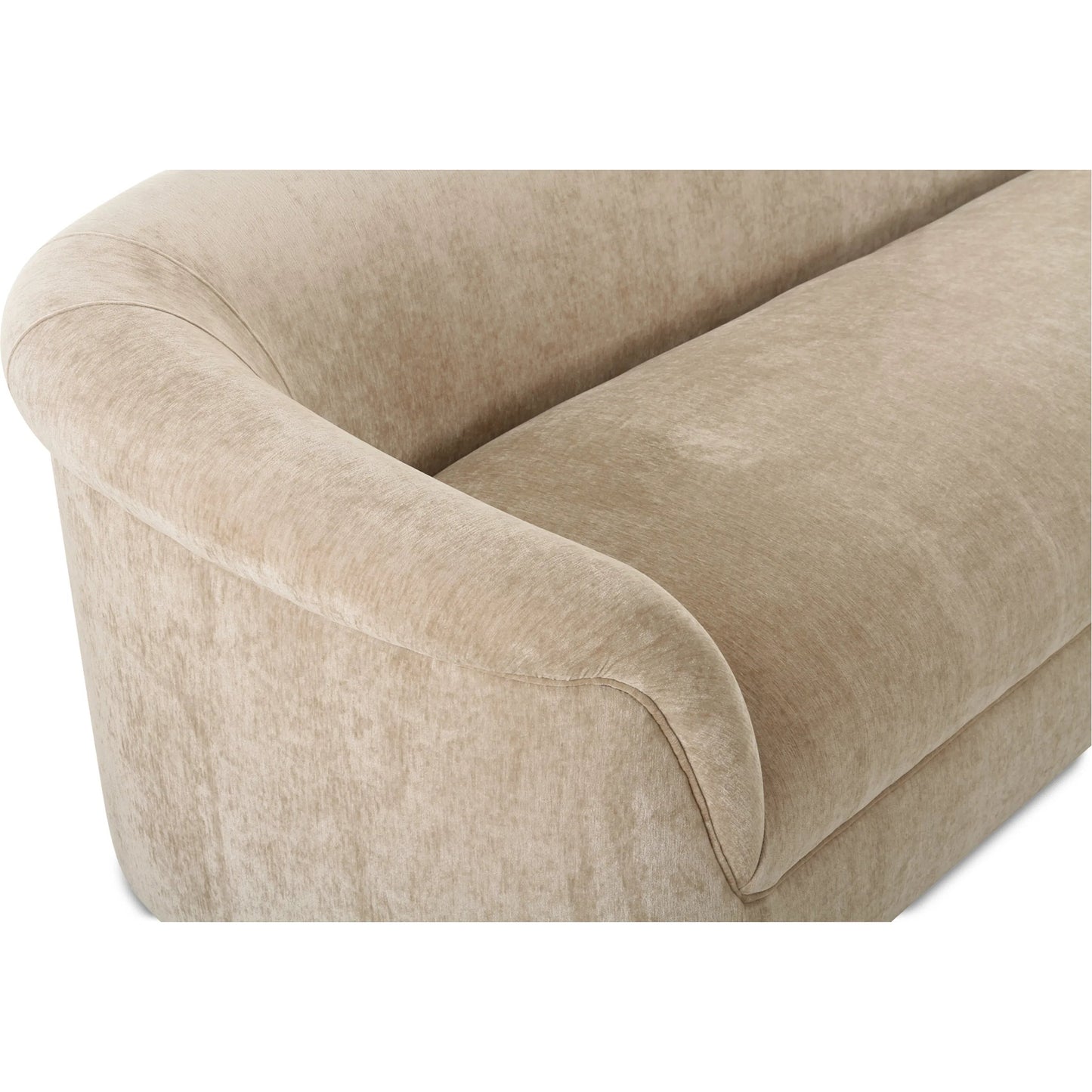 017 SI-2368381 | Closeup | Thora Sofa by Moe's Home Collection. Made from upholstery: 100% polyester, plywood frame, foam, fiber seat in a eclectic & global style.